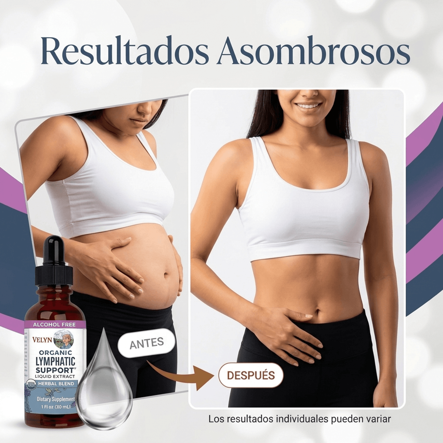 VELYN™ Gotas Detox 2x1 | Reduce Hinchazón + Efecto Ligero al Instante