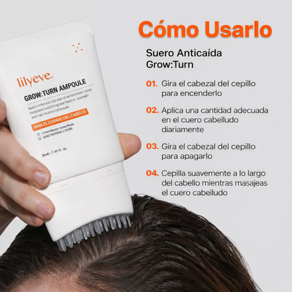 Lilyeve Growturn™ | Activa Crecimiento + Fortalece Raíz + Más Densidad
