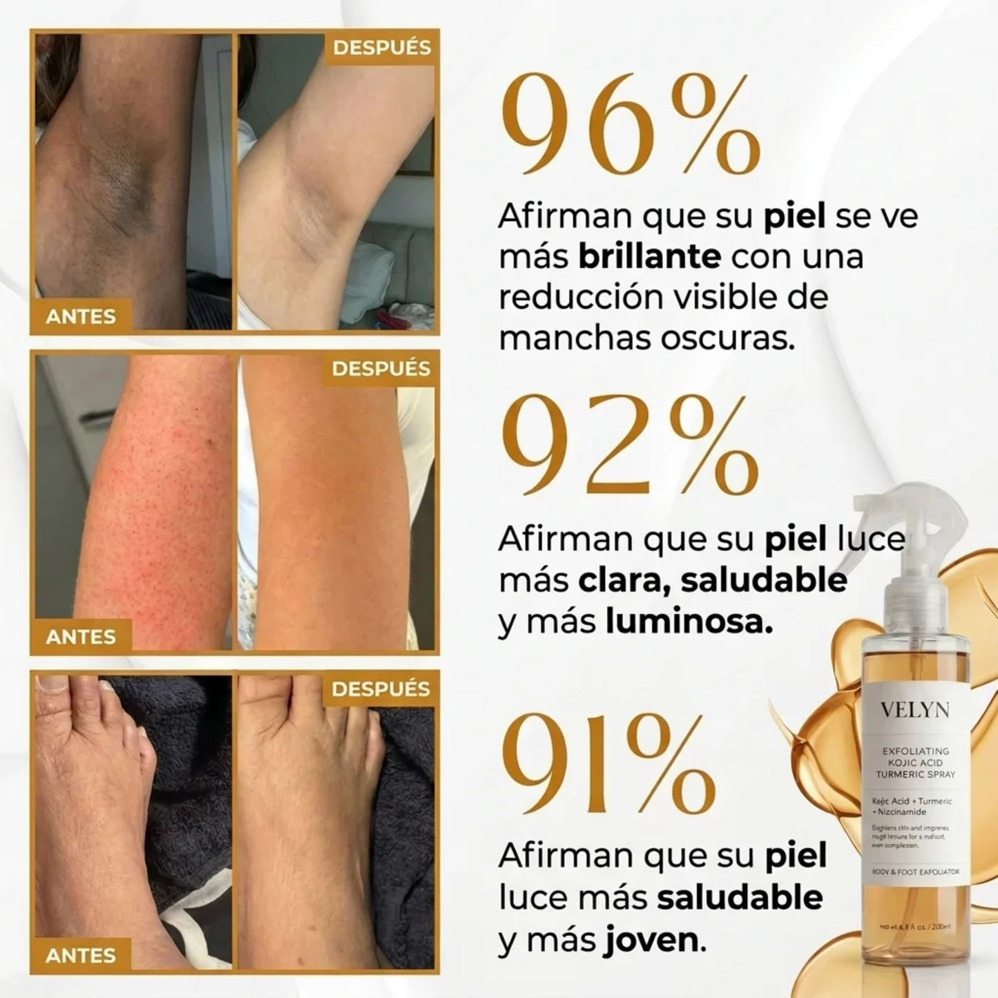 Velyn Exfoliating Body Peel Spray