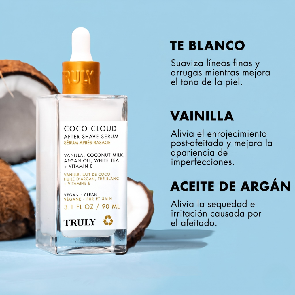 TRULY™ Coco Cloud 2x1 – Adiós Irritación + Tono Uniforme