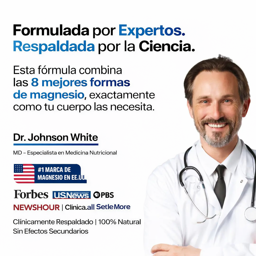 MAGNESIUM COMPLEX ORIGINAL™ | Reduce Estrés + Mejora Sueño + Relajación Total
