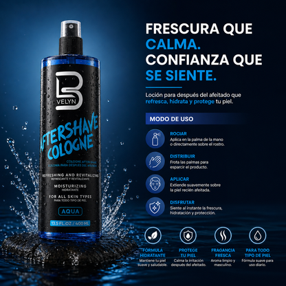 VELYN™ After Shave 2x1 | Cuidado Premium + Fragancia Masculina