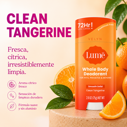 VELYN™ Lume Desodorante Corporal Total 72H | Cuidado Premium + Frescura Completa