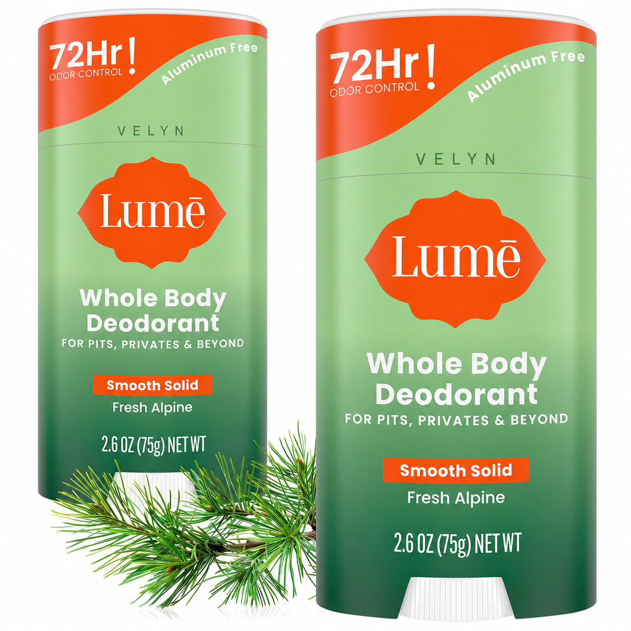 VELYN™ Lume Desodorante Corporal Total 72H | Cuidado Premium + Frescura Completa