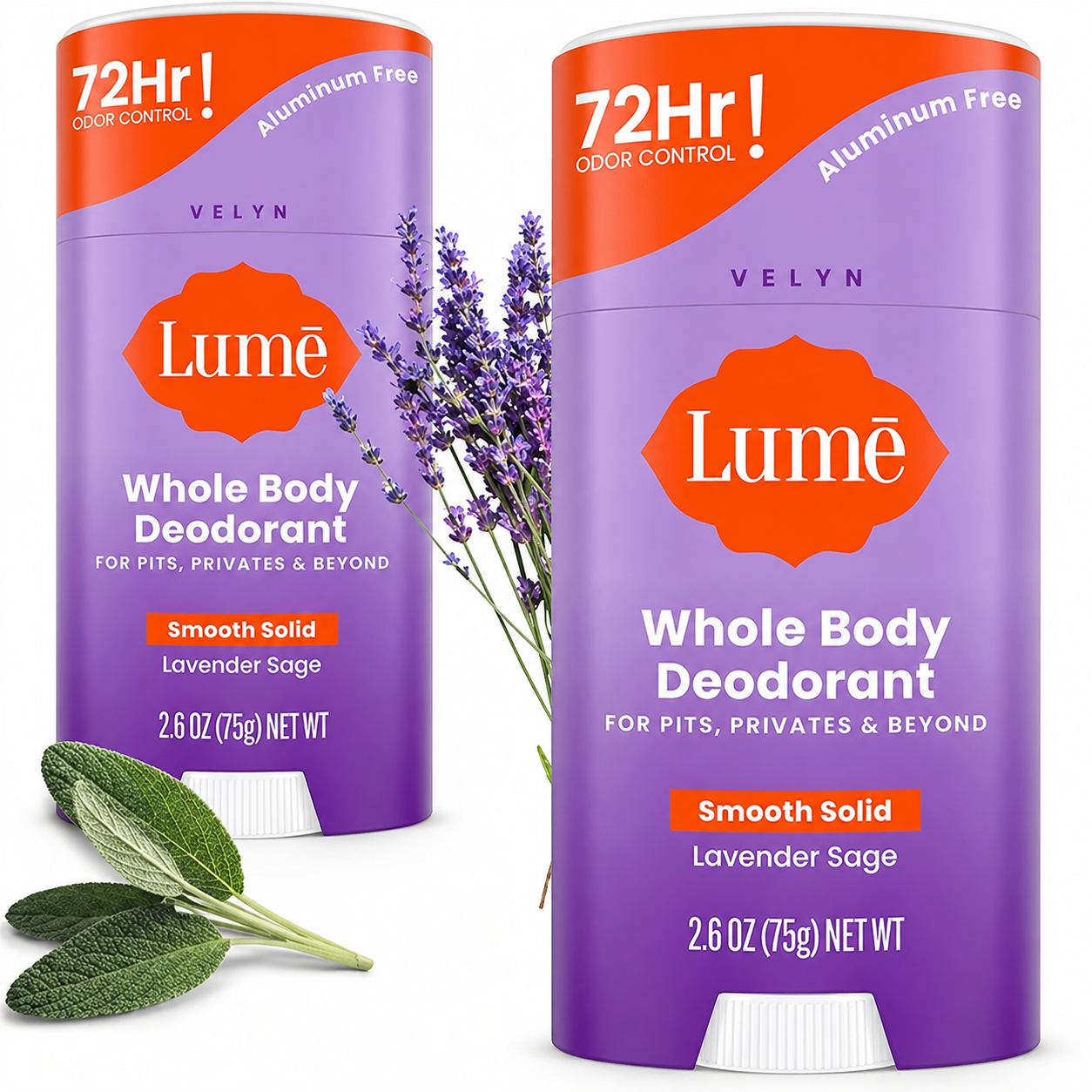 VELYN™ Lume Desodorante Corporal Total 72H | Cuidado Premium + Frescura Completa