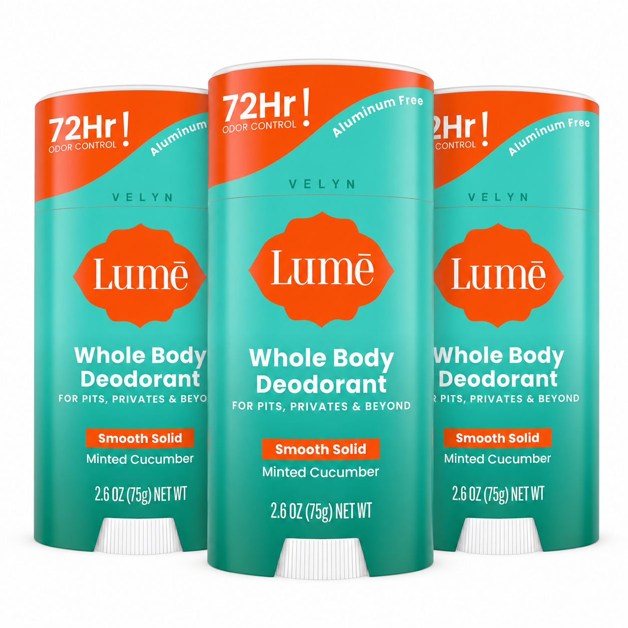 VELYN™ Lume Desodorante Corporal Total 72H | Cuidado Premium + Frescura Completa