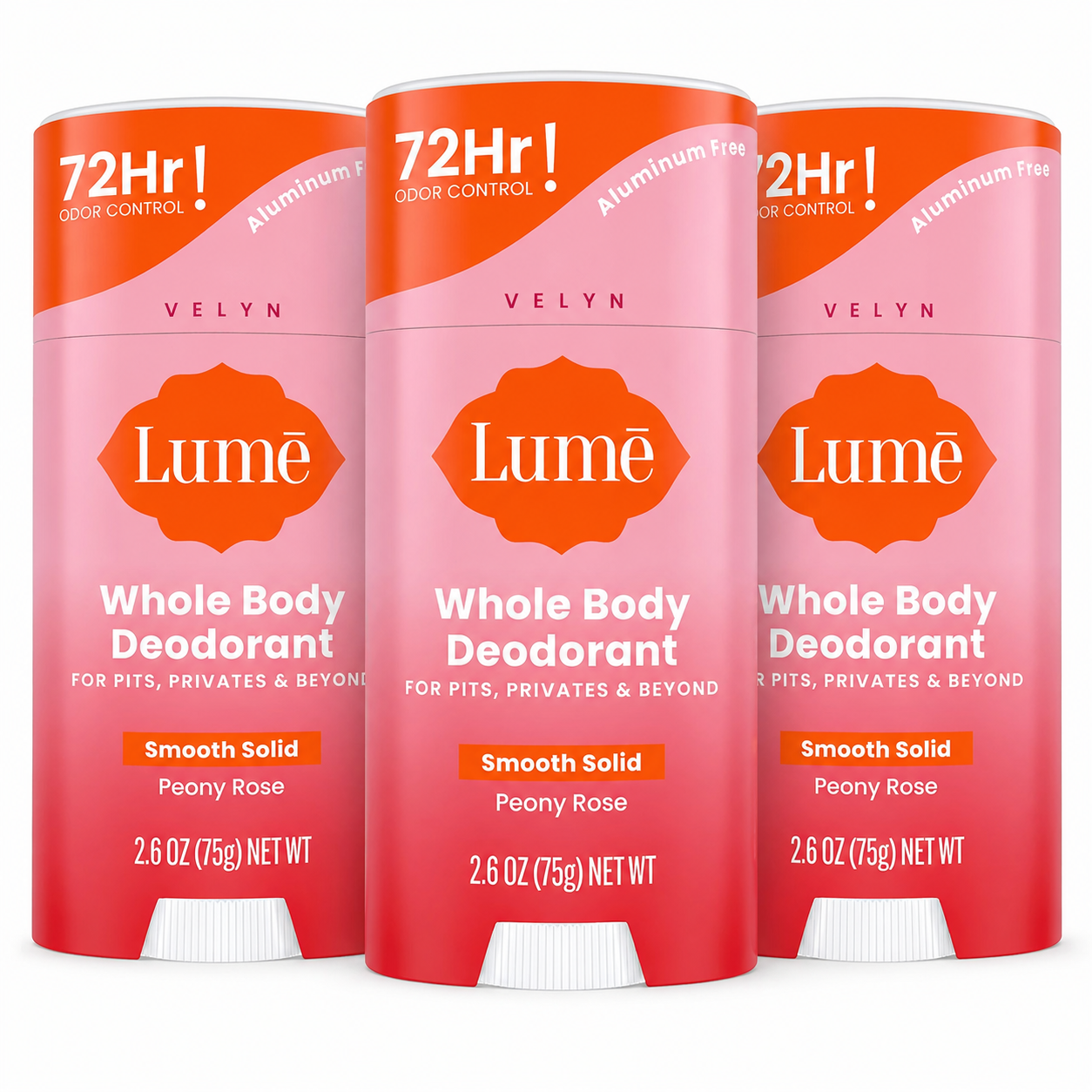 VELYN™ Lume Desodorante Corporal Total 72H | Cuidado Premium + Frescura Completa