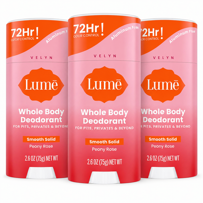 VELYN™ Lume Desodorante Corporal Total 72H | Cuidado Premium + Frescura Completa