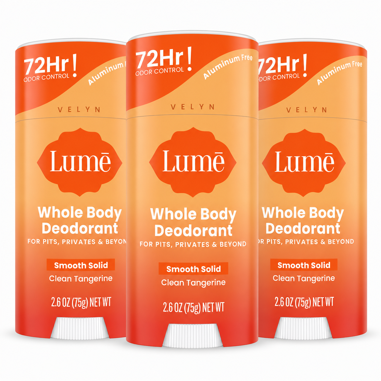 VELYN™ Lume Desodorante Corporal Total 72H | Cuidado Premium + Frescura Completa