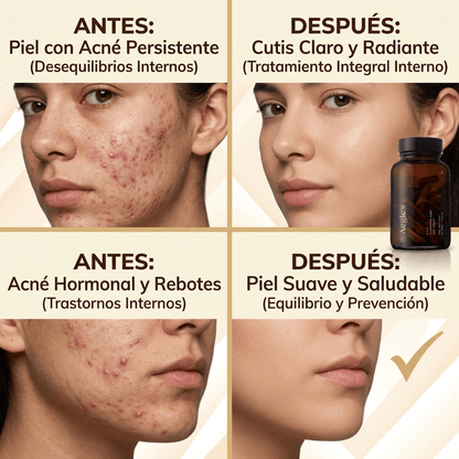 Aeglés™ Tratamiento Anti-Acné Desde la Raíz + Piel Clara Sin Brotes