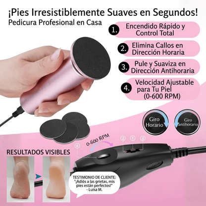 VELYN™ Removedor de Callos 2x1 | Pies Suaves + Eliminación de Durezas al Instante
