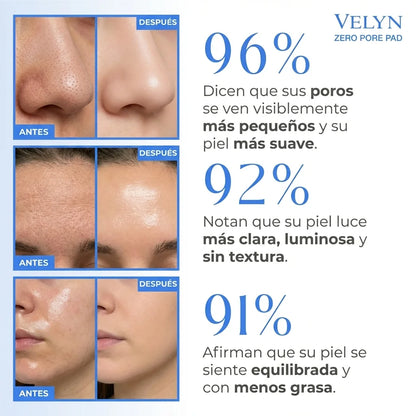 VELYN™ Oferta Pads Anti-Poros + Efecto Piel Lisa y Refinada